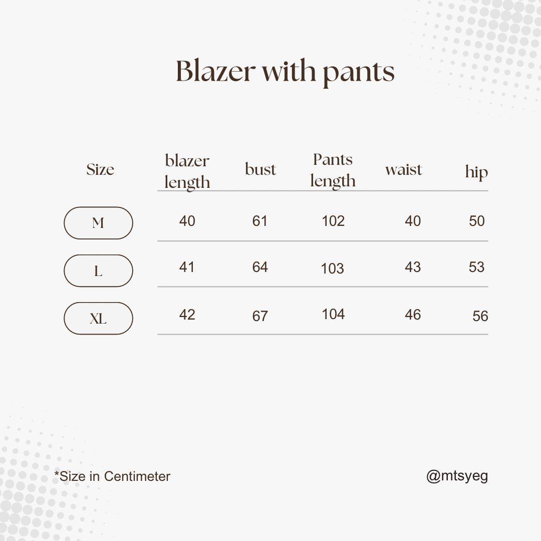 Tailored Pants Suit